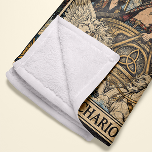 Led Zeppelin Hard Rock Tarot Card Blanket - Personalized Gifts For Music Lovers 06HULU281026