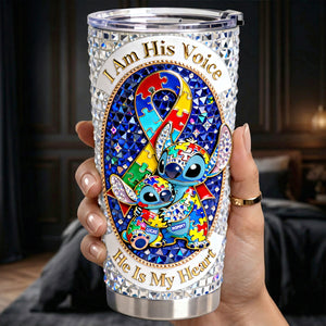Supportive Autism Mom 20oz Tumbler - Personalized Gift For Autism Mom 01NATN020326