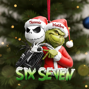 Personalized Gifts For Friend Christmas Acrylic Ornament 01ohmg171125