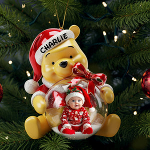 Custom Photo Baby Ornament - Personalized Gift For Christmas 01PGLU01125