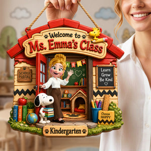 Welcome To Class Acrylic Sign - Personalized Gift For Teachers 02hata040726