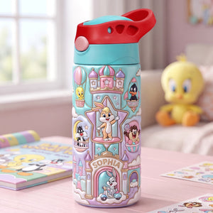 Sweet Bunny Colorful Kid Tumbler - Personalized Gifts For Kids 04HALU290726