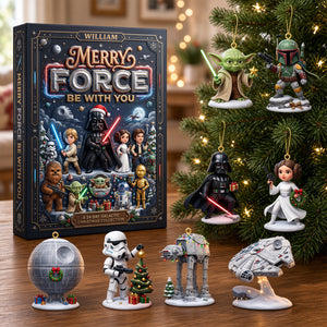 Merry Christmas Advent Calendar Blind Box - Personalized Gifts For Cosmic Lovers 01patn300926