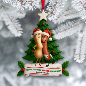 Cute Food Duo Ornament - Personalized Christmas Gifts For Couple 03OHLU040925
