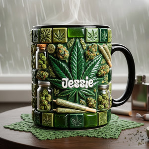 Cannabis Coffee Mug - Personalized Gifts For Stoner 01tota090126