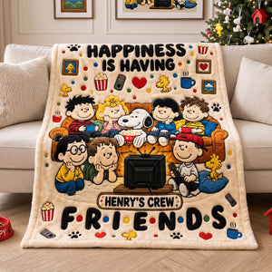 Friends Forever Custom Blanket - Personalized Gifts For Friends 01HATN031026