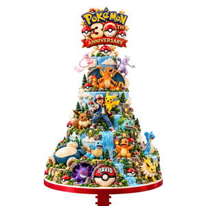 30th Anniversary Tree Topper - Personalized Gifts For Adventure Fans Acrylic Christmas Tree Topper 07OHQN161026