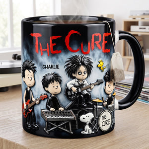The Cure Beagle Accent Mug - Personalized Gifts For Music Lovers 03hudt290726