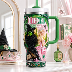 Magical Tumbler With Handle - Personalized Gifts For Friends 09NALU290726