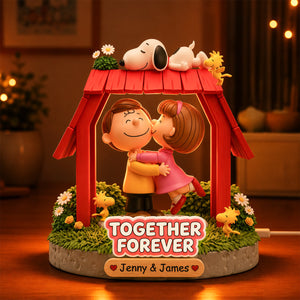 Together Forever Acrylic Light Box - Personalized Gifts For Couple 06hudh290726