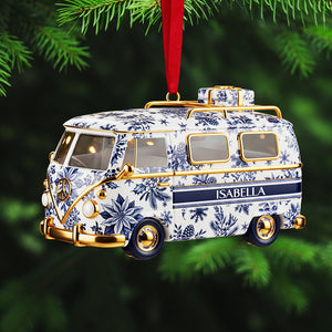 Personalized Gifts For Christmas, Camper Van Acrylic Ornament 02pgta031025