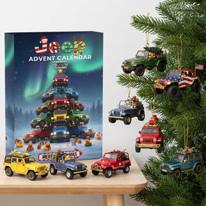Fun Off-road Advent Calendar Acrylic Blind Box, Christmas Gifts 01qhtn181025