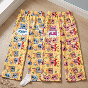 Cute Alien Pajama Pants - Personalized Gifts 01patn260626-Homacus