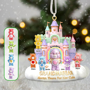 Cute Cubs Ornament - Personalized Gifts For Mom And Grandma 02NAMG041025