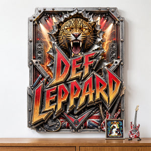Def Leppard Metal Sign - Personalized Gifts For Rock Lovers 03natn130726