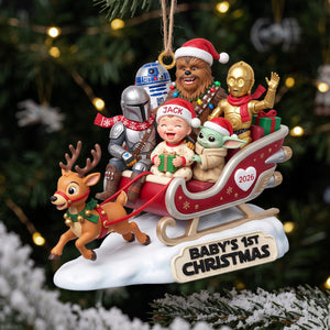 Baby's 1st Christmas Ornament - Personalized Gifts For Christmas 02tyta191026