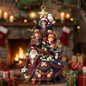 Whimsical Christmas Acrylic Ornament - Personalized Christmas Gifts 04todt060826