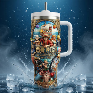 30th Anniversary Anime Tumbler - Personalized Gifts For Anime Lovers 01nalu140326