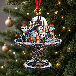 Spooky Christmas Ornament - Personalized Gifts For Family 03ohdh141026