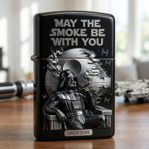 Chilling Space Warrior Lighter - Personalized Funny Gifts For Smoking Lover 02tydt060726