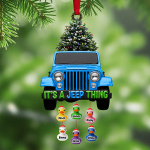 Off-road Duck Acrylic Ornament - Personalized Gifts For Christmas 05hyta191125
