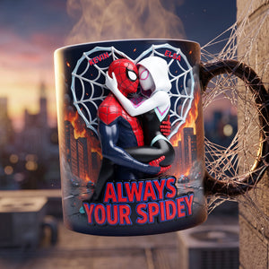 Kissing Couple Magic Coffee Mug - Personalized Gifts For Couple 02TYTA040826