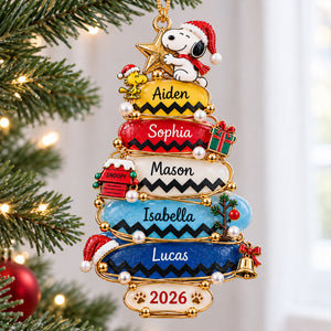 Seaglass Christmas Tree Ornament - Personalized Gifts For Family Christmas Ornament 06PALU220926