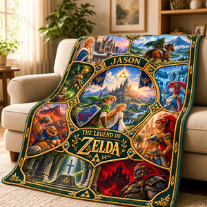 Epic Fantasy Adventure Blanket - Personalized Gifts 03ttdh061026