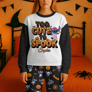 Spooky Pajama Set - Personalized Halloween Gifts 01pgqn210825