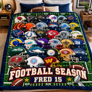 Team Helmet Blanket For The Season Personalized Gifts 03hulu051026