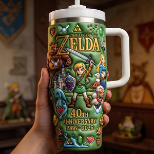 Adventurous 40th Anniversary Tumbler - Personalized Gifts 01tgdt060326