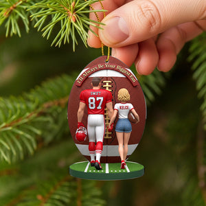 Sporty Couple Personalized Christmas Ornament Gifts 02natn030925