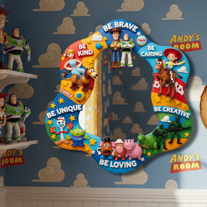 Adventure Awaits Wall Hanging Mirror Personalized Gifts For Kids 05NADT290725