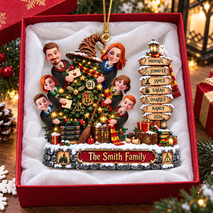 Merry Family Memories Christmas Ornament - Personalized Gifts For Family 01TOQN100926