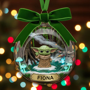 Fantasy Christmas Ornament - Personalized Gifts For Cosmic Lovers 04hylu050925