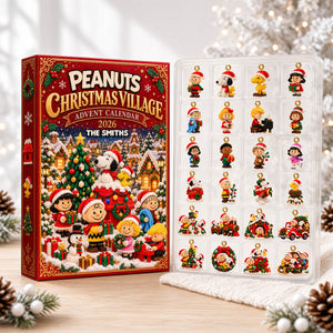 Christmas Village Advent Calendar Blind Box - Personalized Gifts For Christmas 03nadh271026