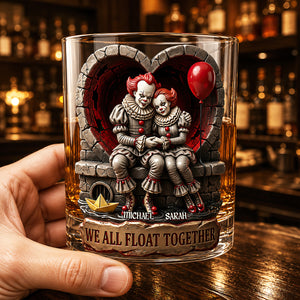 Horrormance Drinking Glass - Personalized Gift For Horror-Loving Couples 07tydt050826