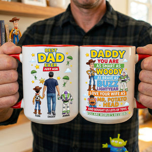 Best Dad Ever Coffee Accent Mug 01HUDT250526