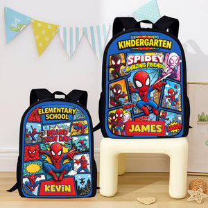 Hero Adventure Backpack - Personalized Gifts For Kids School Bag 01pata020726