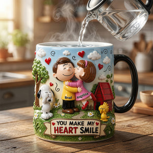 Heartfelt Couple Magic Mug - Personalized Gift For Couples 01TYDT250726