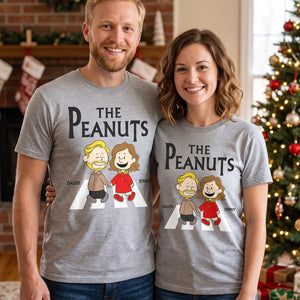 Hand In Hand Walking Couple Shirt - Personalized Christmas Gifts For Couple 02actn301026
