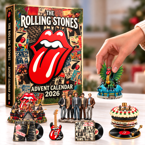 The Rolling Stones Rhythmically Driven Sound Advent Calendar Blind Box - Personalized Christmas Gift For Rock Lovers 05naqn271026