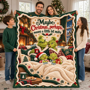 Playful Family Blanket - Personalized Christmas Gifts For Family 03ttta091026