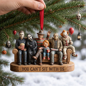 Midnight Slashers Merry Christmas Acrylic Ornament - Personalized Christmas Gifts For Horror Lovers 04nalu081026