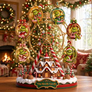 Kids Ferris Wheel Christmas Acrylic Light Box - Personalized Gifts For Christmas 04patn210826