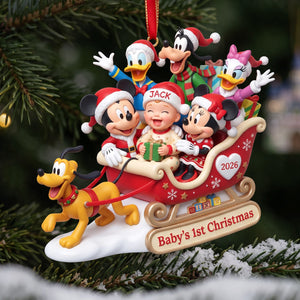 Little One & The Holiday Crew Ornament - Personalized Gift For Kids 03TYTA161026