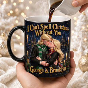 Fantasy Schoolhouse Couple Magic Coffee Mug - Personalized Gifts For Couples 04HUDT190926