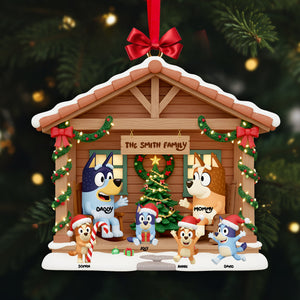Joyful Family Together Ornament - Personalized Christmas Gifts 01NALU221025