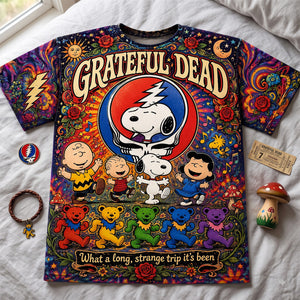 Grateful Dead Psychedelic Eclectic Melody 3D Shirt - Personalized Gifts For Rock Lovers 04natn300726