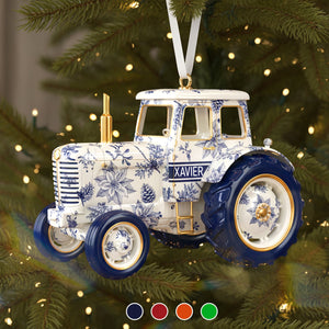 Personalized Gifts For Farmers Christmas Ornament 02pgmg011025